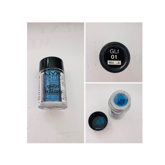 NYX GLITTER BRILLIANTS & PIGMENTS SET - used - Picture 7 of 10